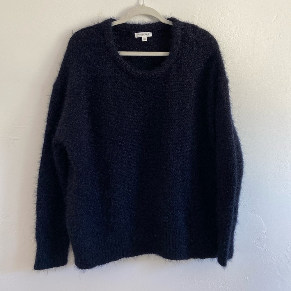 Fuzzy Sparkly Holiday Sweater